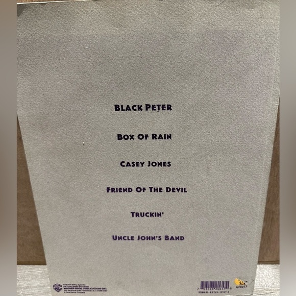 Rock Legends- Grateful Dead - VTG - Guitar and Vocals Music Book - Picture 5 of 8